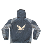 Asphalt Grey Lightweight Windbreaker Jacket V1